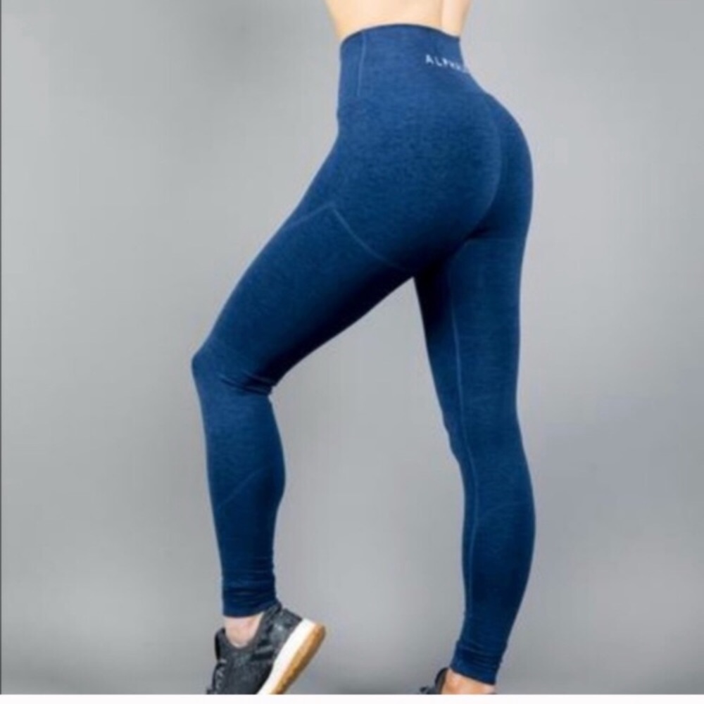 ISO Alphalete Revival Leggings Estate Blue Small